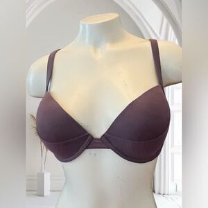 Addiction Plum Padded Underwire Bra